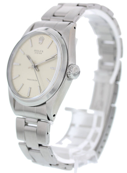 Vintage Rolex Oyster Precision 6426 Stainless Steel - Wristwatch