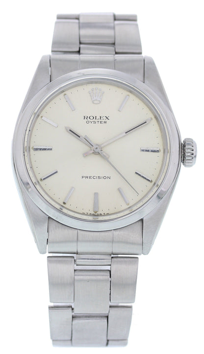 Vintage Rolex Oyster Precision 6426 Stainless Steel - Wristwatch