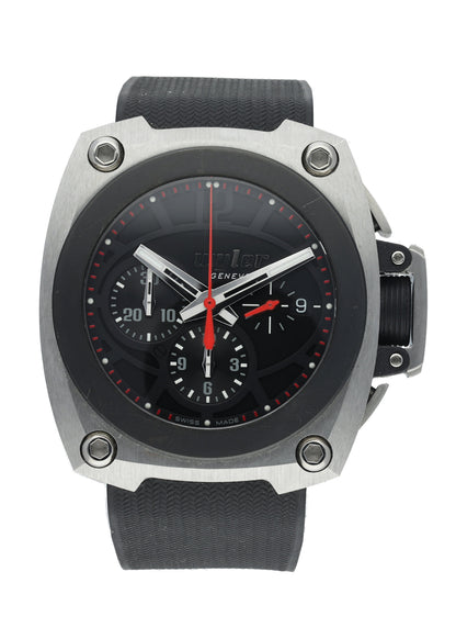 Wyler CODE-S S04.C1C.04.00.BA001.RBA07.41 Titanium Men Watch - Wristwatch