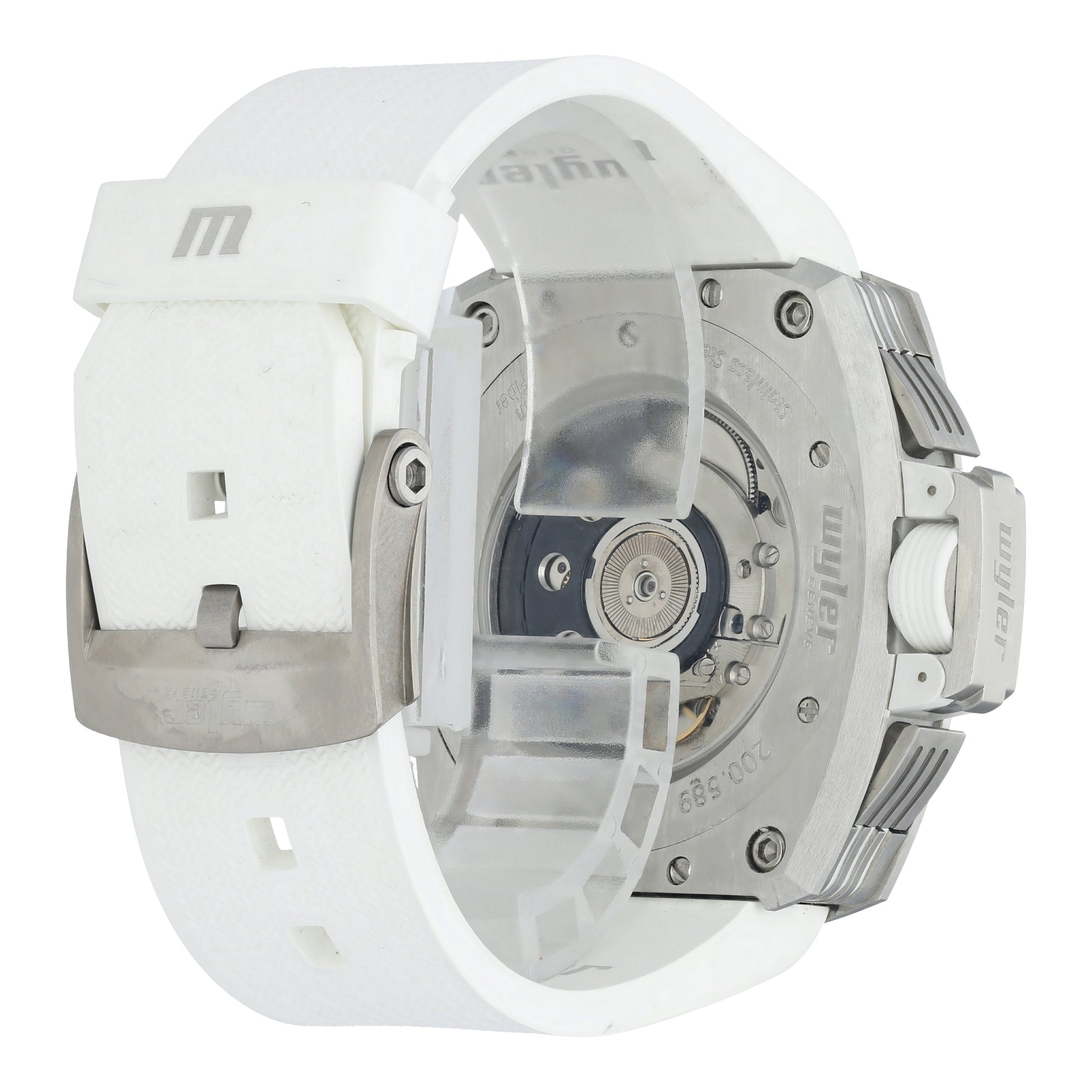 Wyler CODE-S S04.C1C.04.11.WH003.RWH07.41 Diamond Bezel MOP Men Watch - Wristwatch