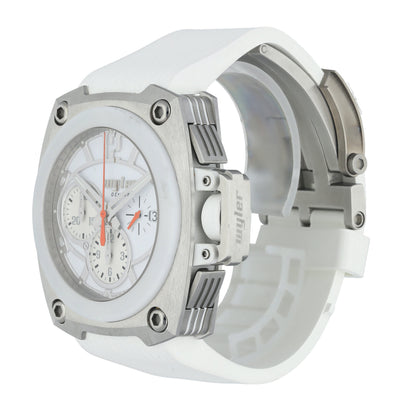 Wyler CODE-S S04.C1C.08.00.WH002.RWH07.41 Titanium Men Watch - Wristwatch