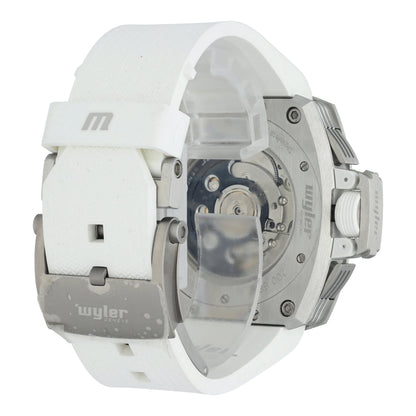 Wyler CODE-S S04.C1C.08.00.WH002.RWH07.41 Titanium Men Watch - Wristwatch