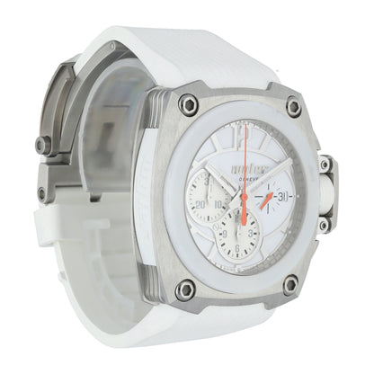Wyler CODE-S S04.C1C.08.00.WH002.RWH07.41 Titanium Men Watch - Wristwatch