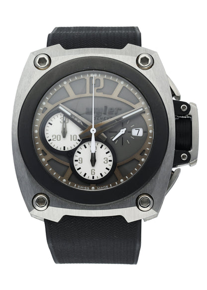Wyler CODE-S S04.C1C.11.00.GY002.RBA07.99 Titanium Men Watch - Wristwatch
