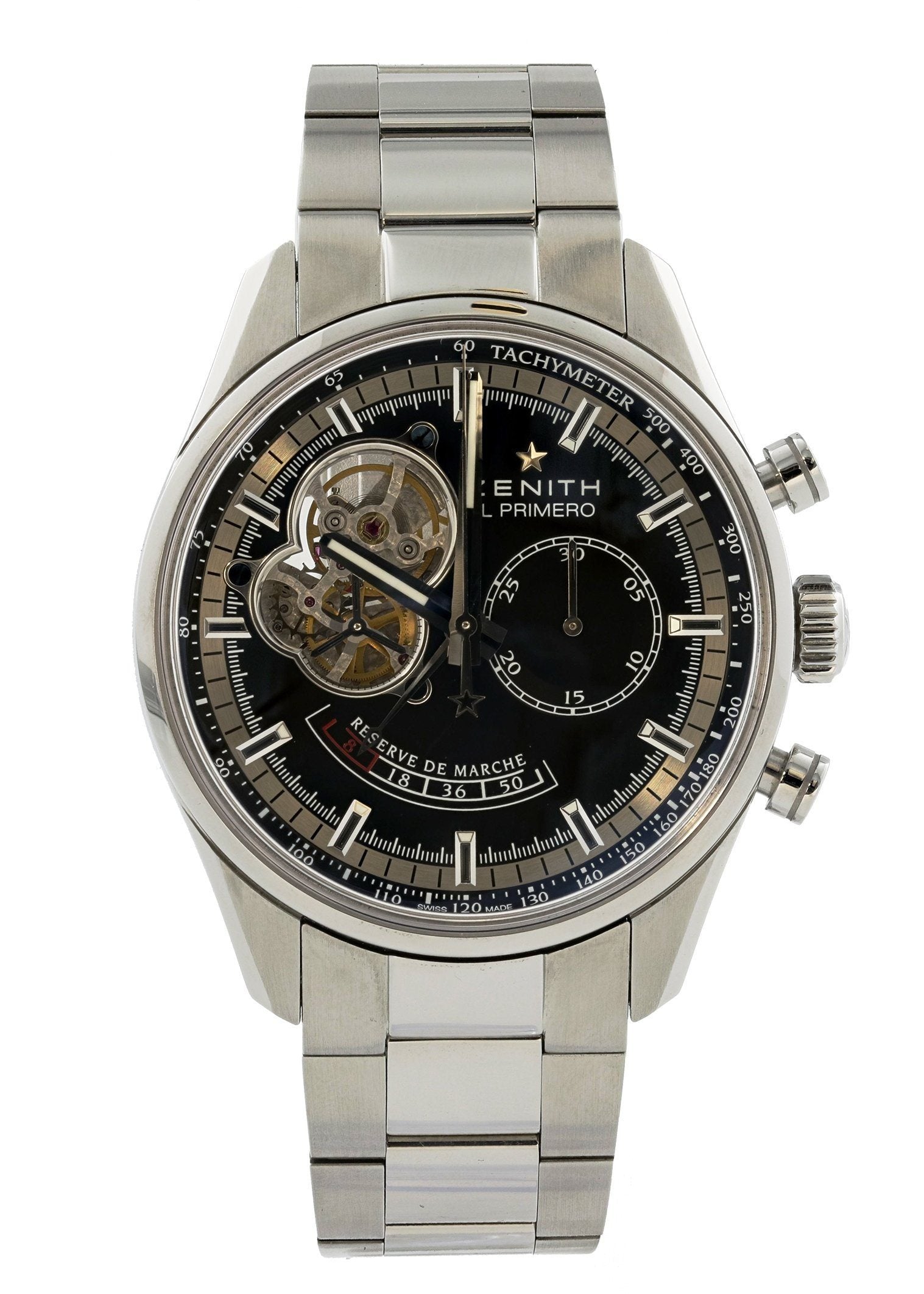 Zenith El Primero Chronomaster 03.2080.4021/21 Mens Watch With Papers - Virtual