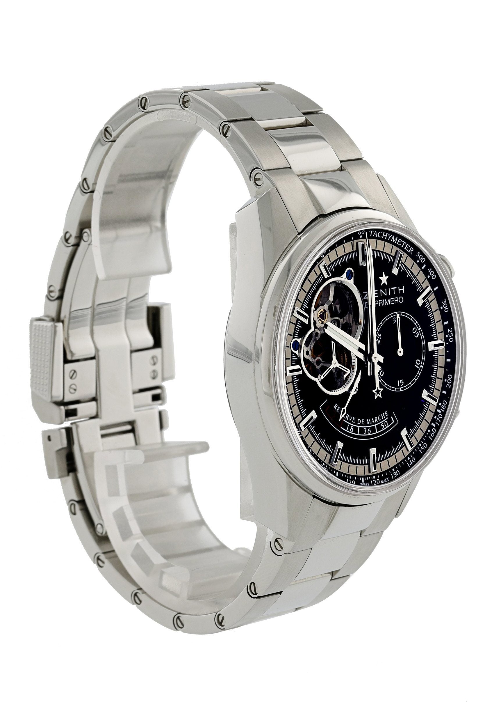 Zenith El Primero Chronomaster 03.2080.4021/21 Mens Watch With Papers - Virtual