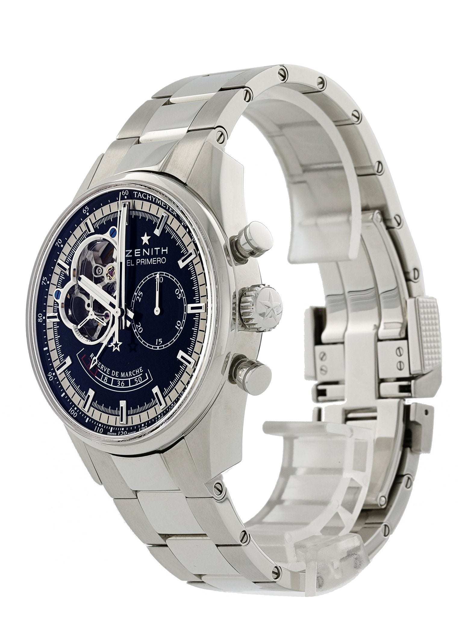 Zenith El Primero Chronomaster 03.2080.4021/21 Mens Watch With Papers - Virtual